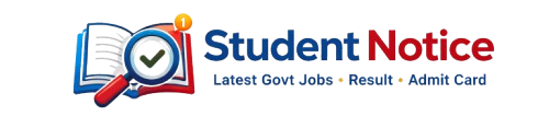 Student Notice – Sarkari Jobs & Results Updates